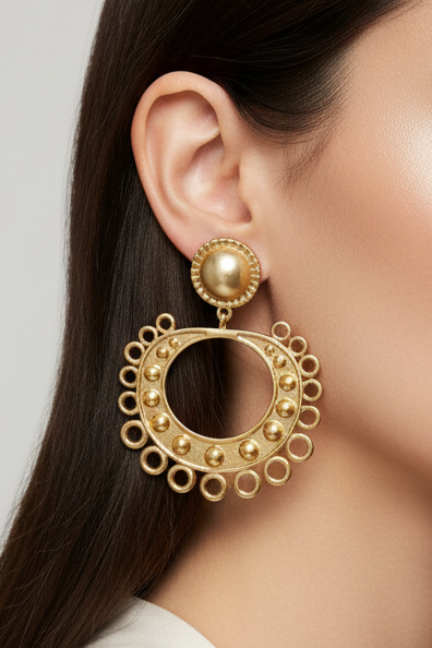 Pendientes Jerjes | Reinas by Stravaganzza Moda