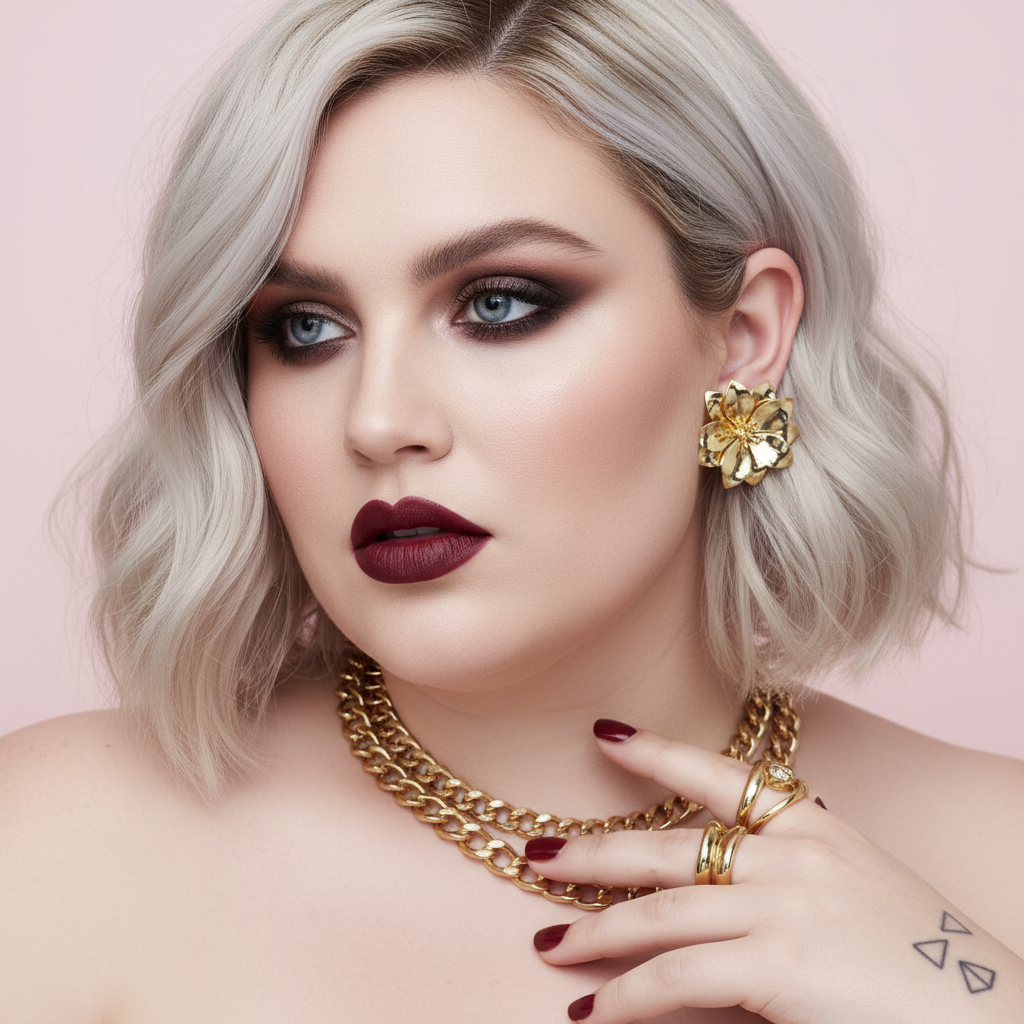 Pendientes Magnolia - Modelo