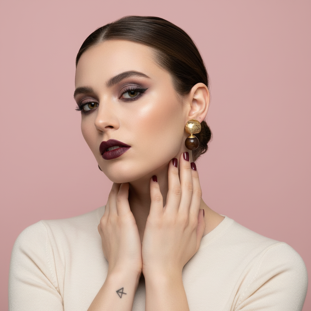 Pendientes Moka - Modelo
