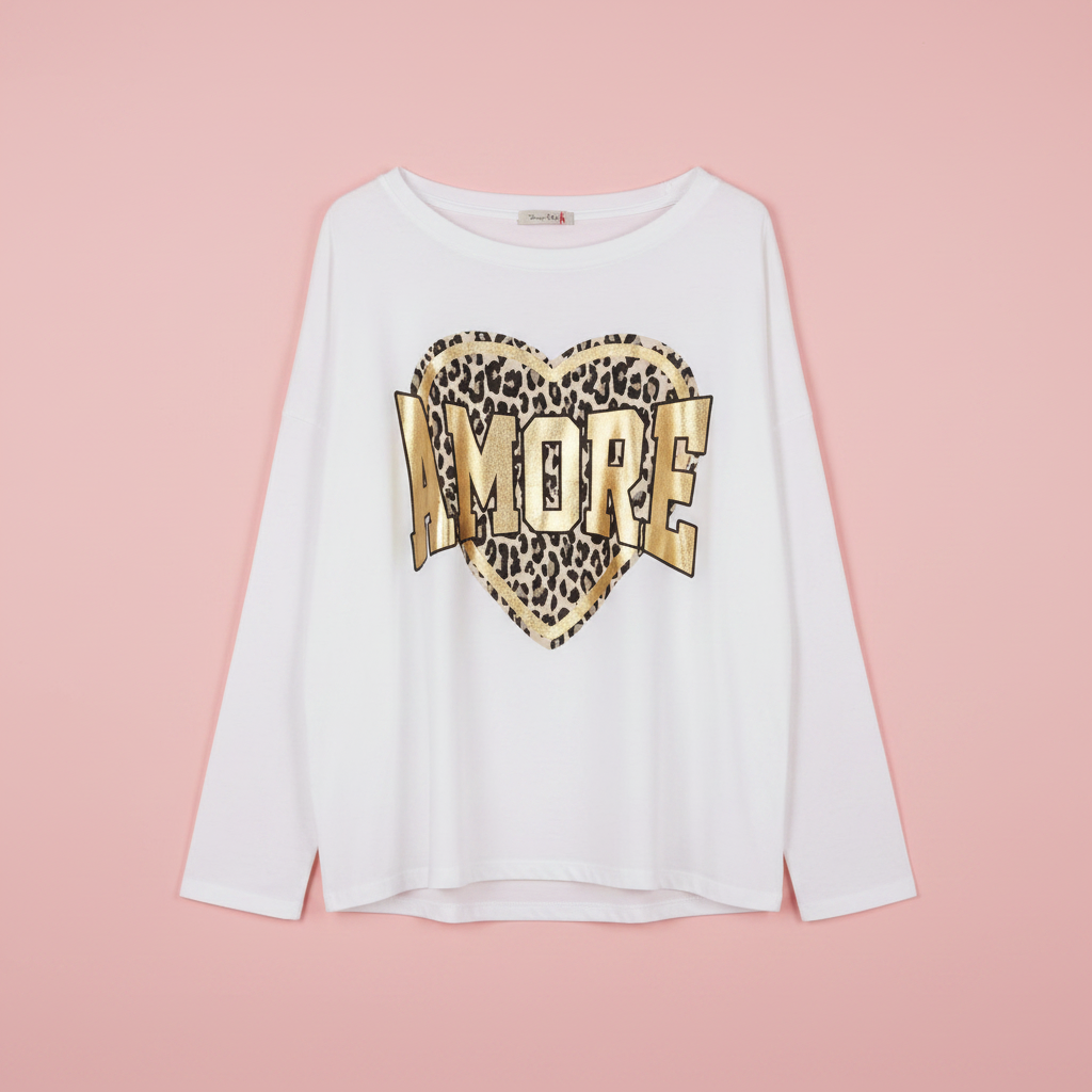Producto Amore leopardo fondo rosa