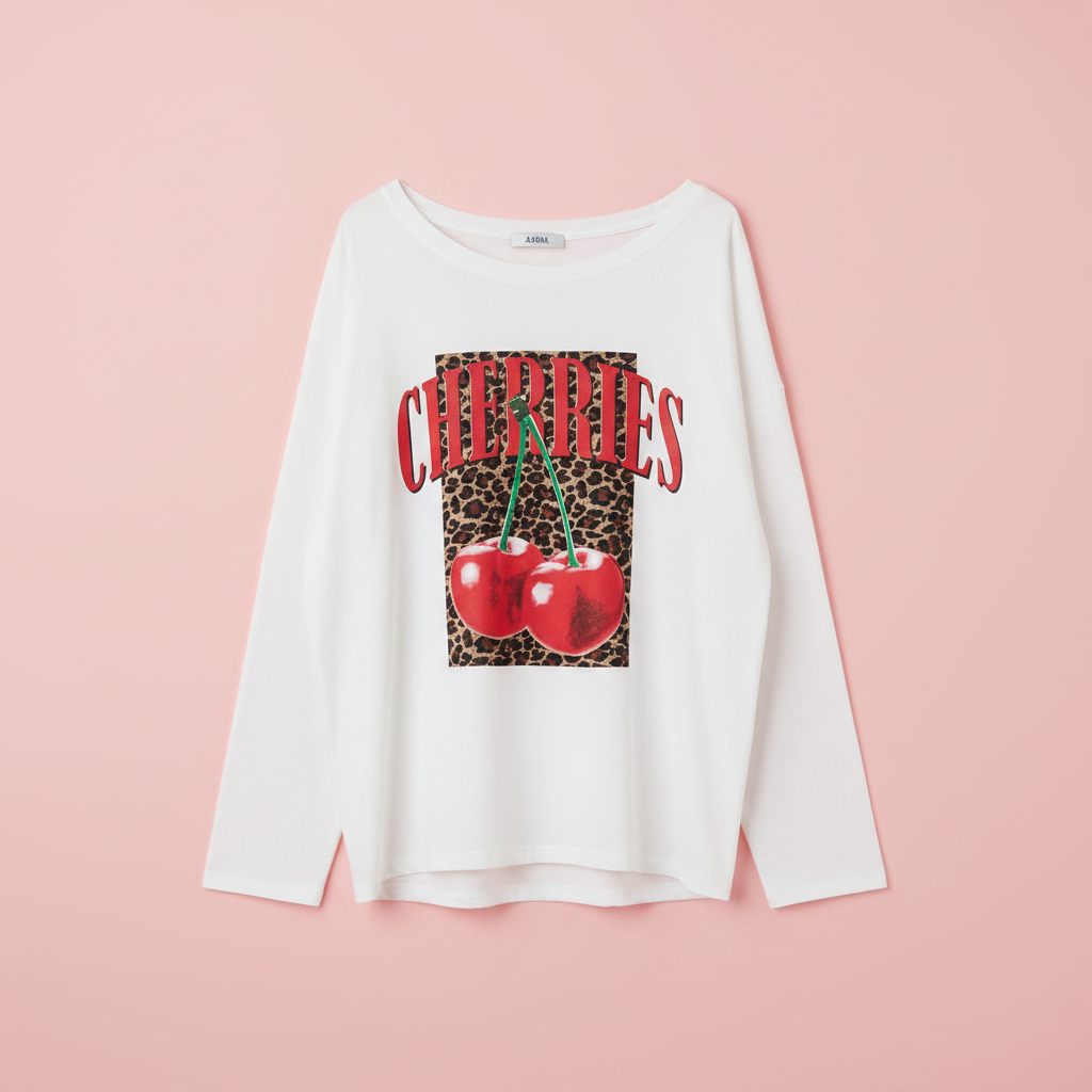 Producto Cherries fondo rosa