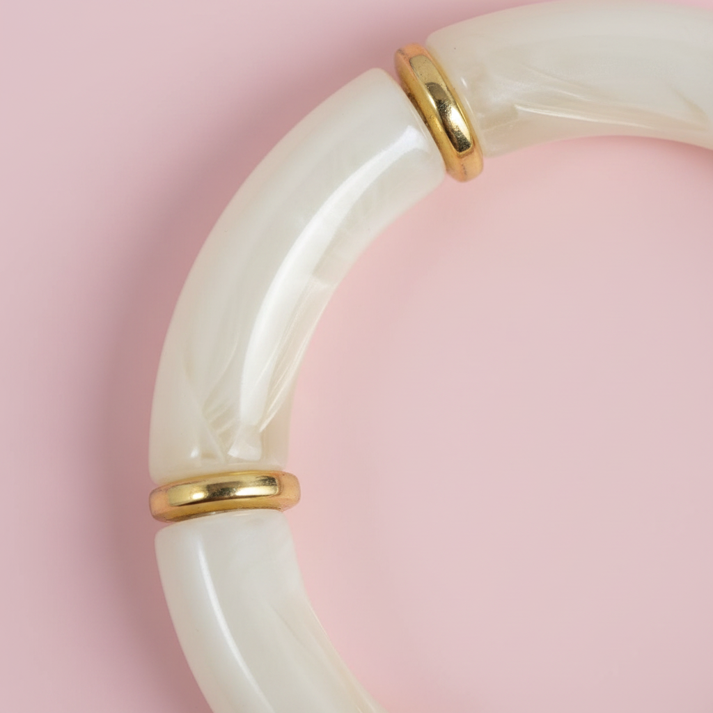 Pulsera bambú detalle