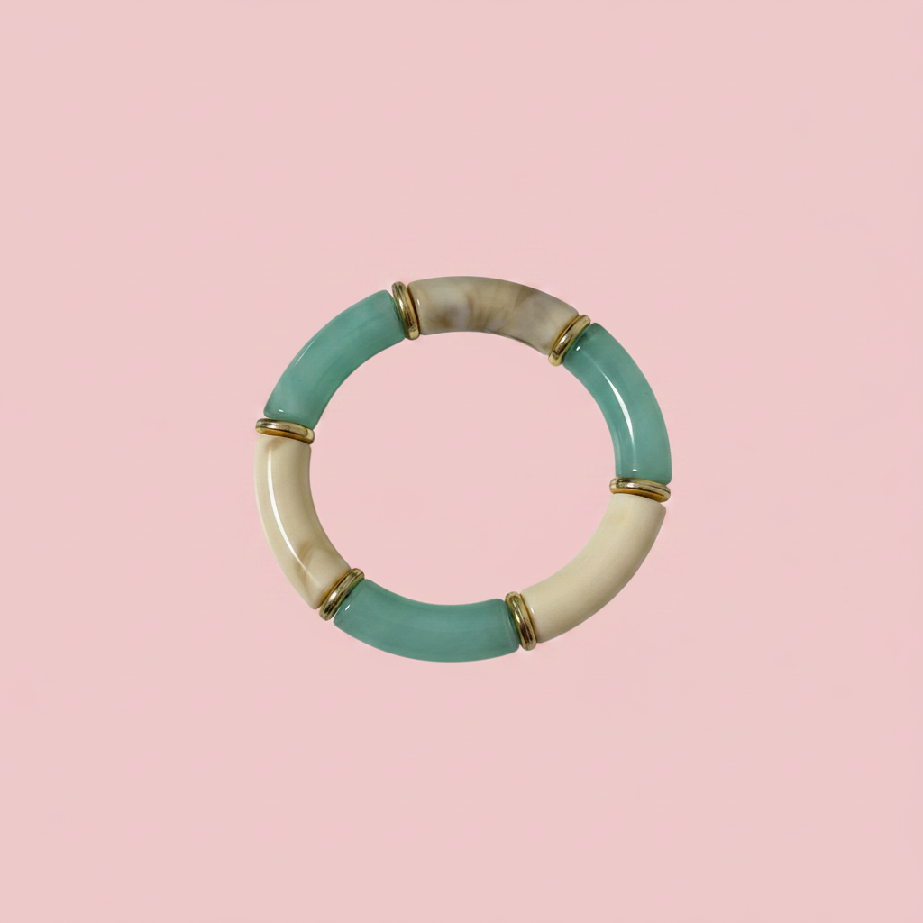 Pulsera menta crema producto