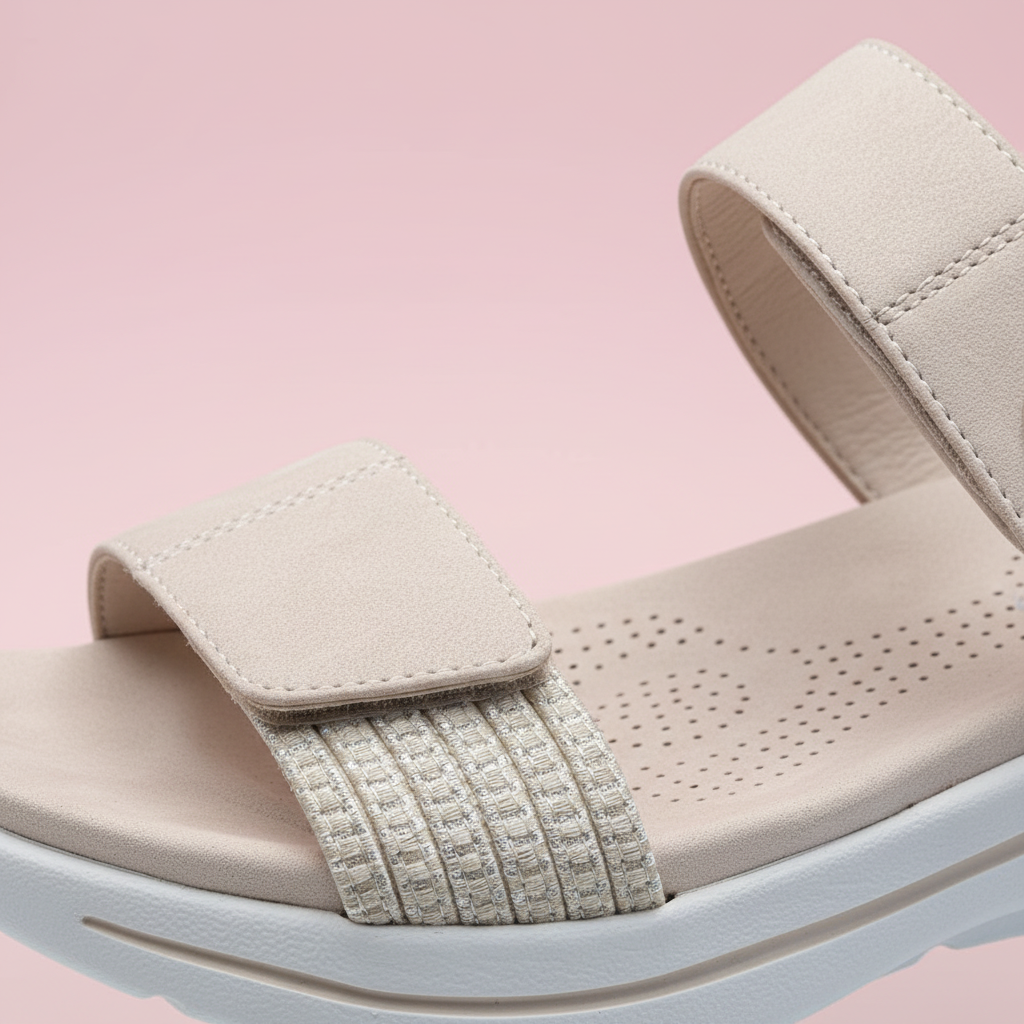 Sandalia Safari Beige - Detalle