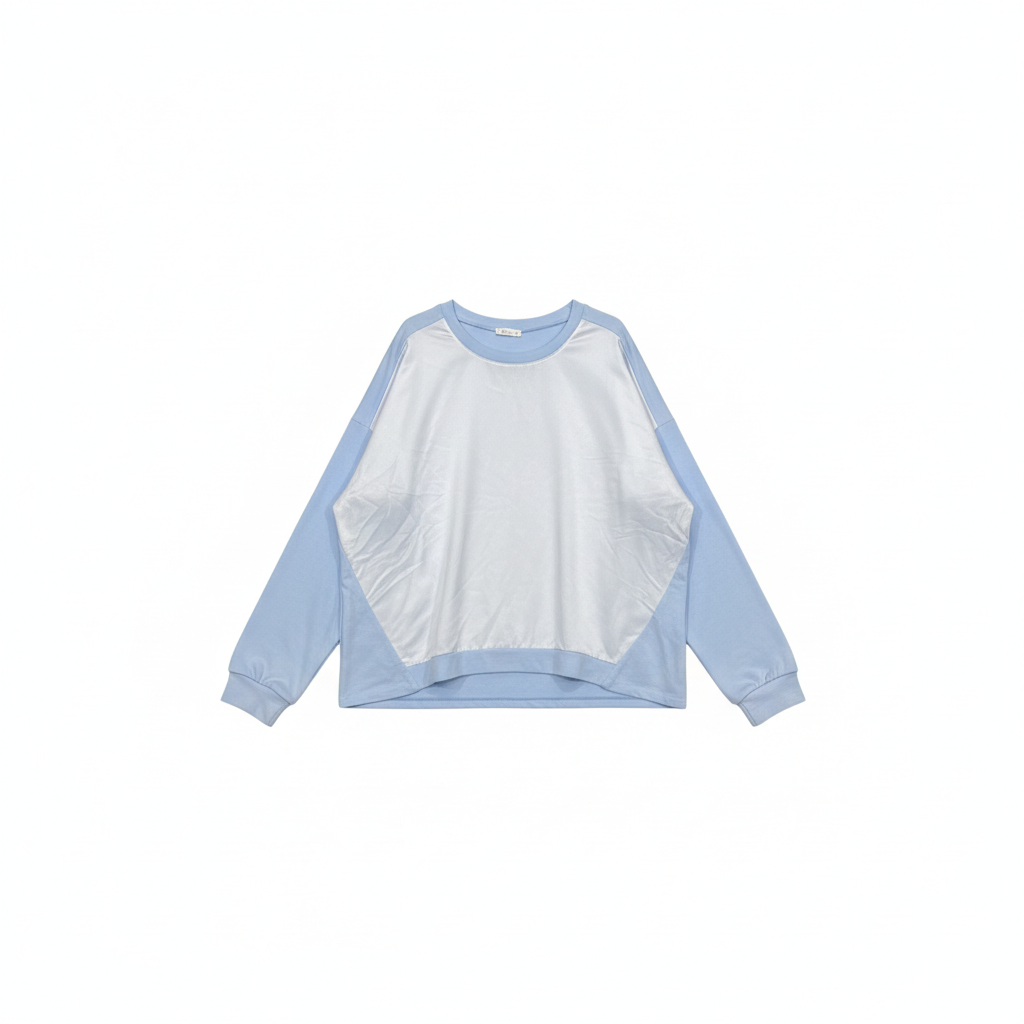 Sudadera Azura - Celeste | Reinas by Stravaganzza Moda