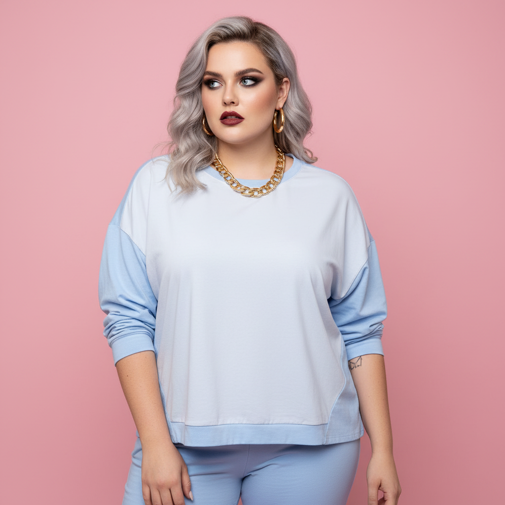 Sudadera Azura - Modelo Yesi | Reinas by Stravaganzza Moda