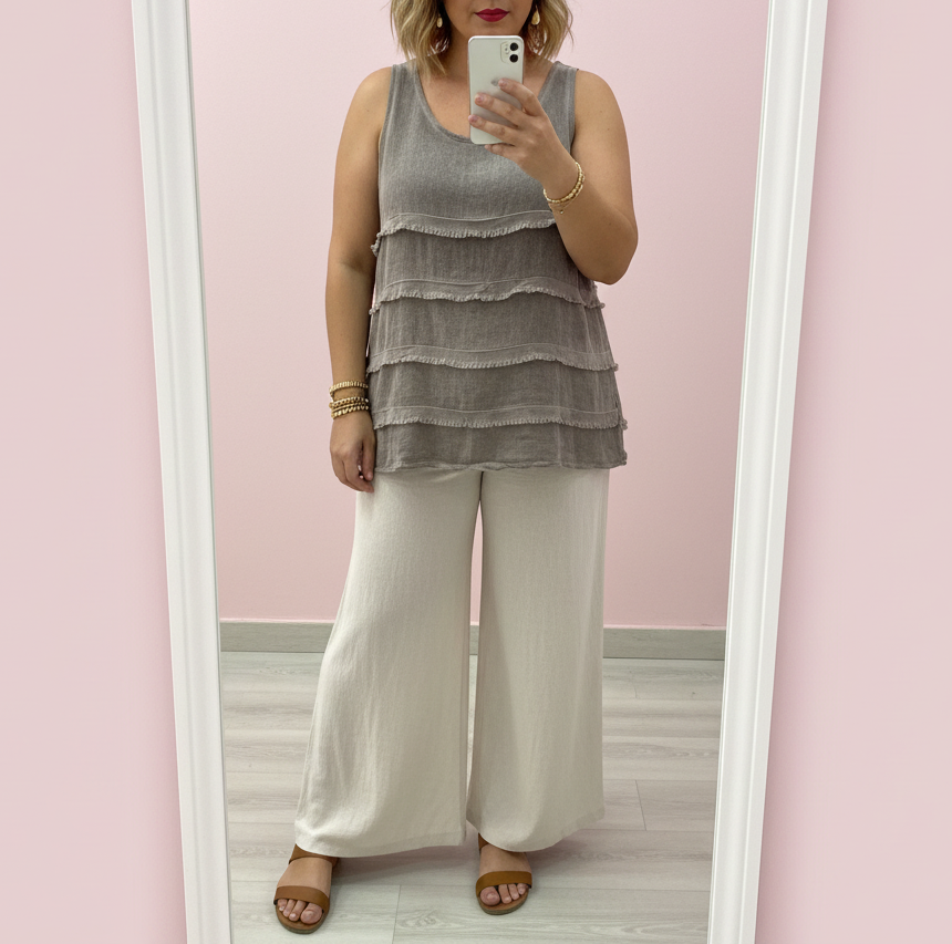 Top Boho Paqui Espejo