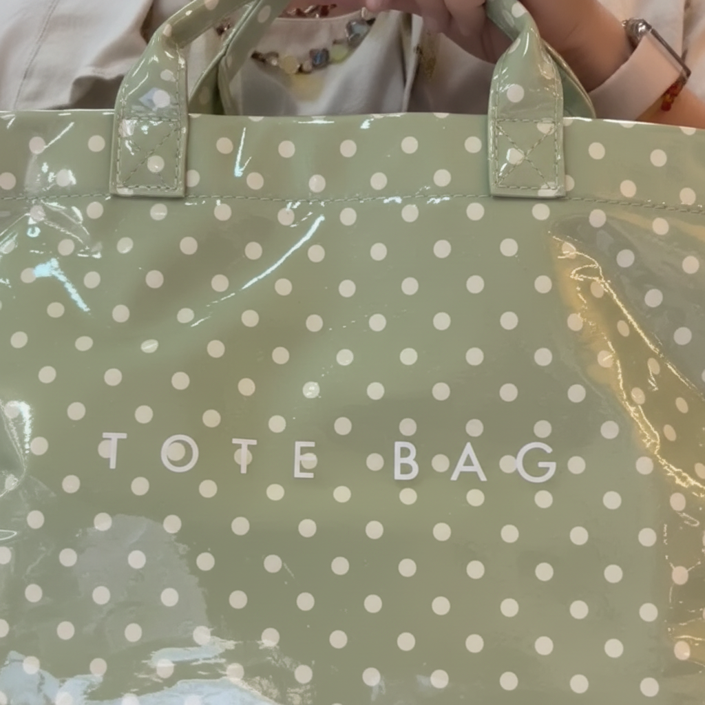 Tote Bag Lunares - detalle
