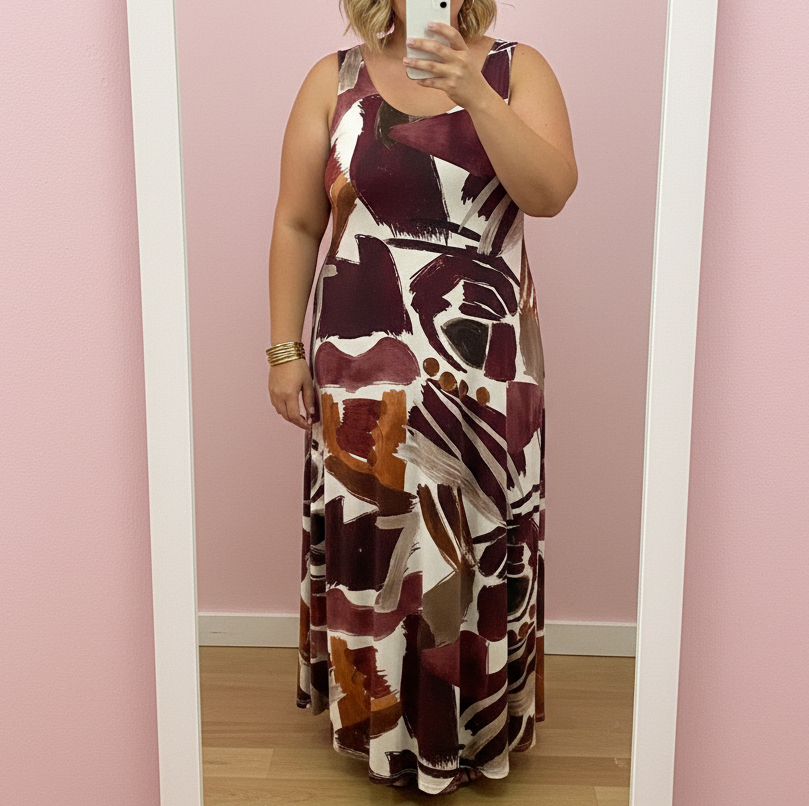 Vestido Acuarela Paqui Espejo