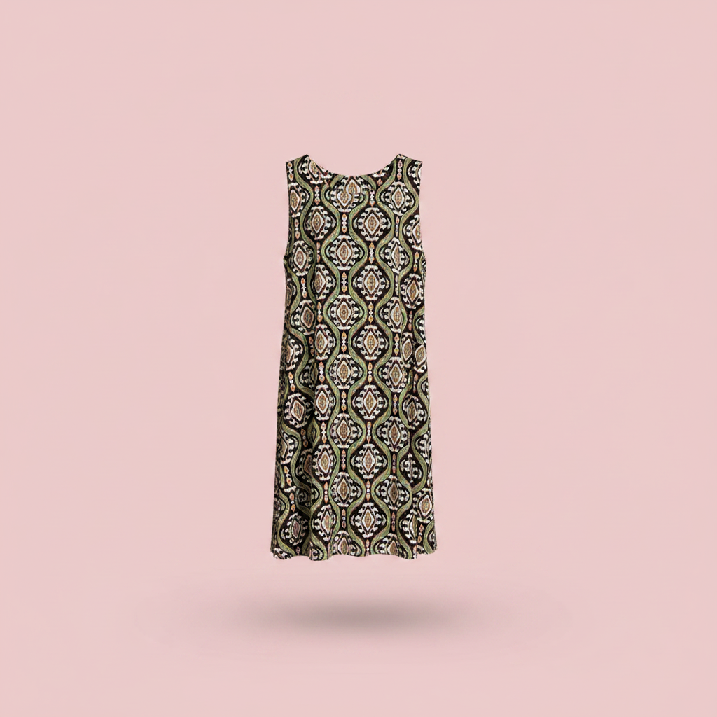 Vestido Bagdad - Mostaza