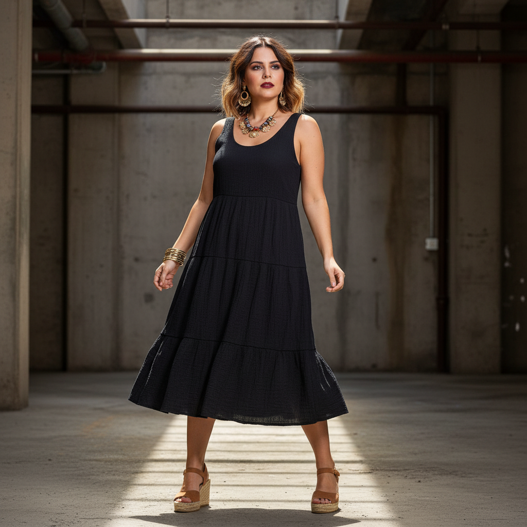 Vestido Bamboleo - Exterior