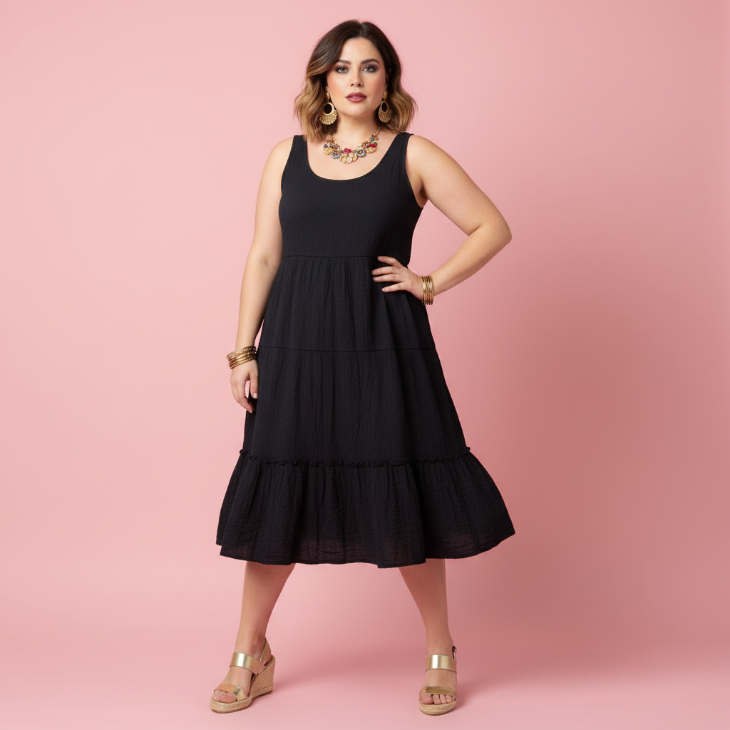 Vestido Bamboleo - Modelo Ana