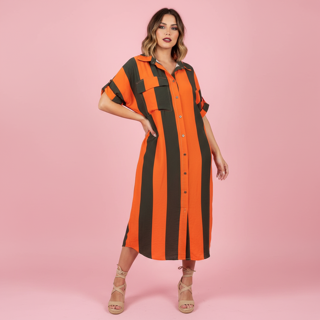 Vestido Bengala - Modelo Ana
