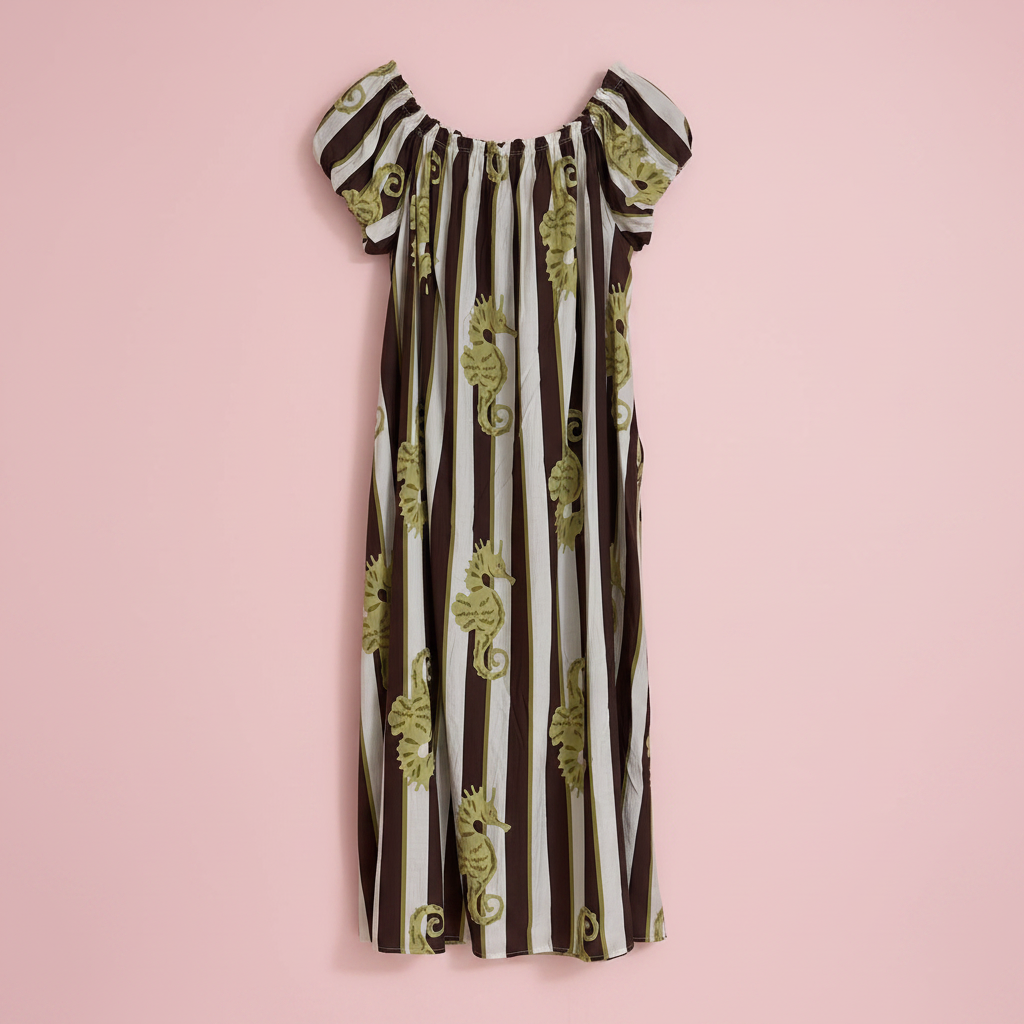 Vestido Caballito - Producto marrón