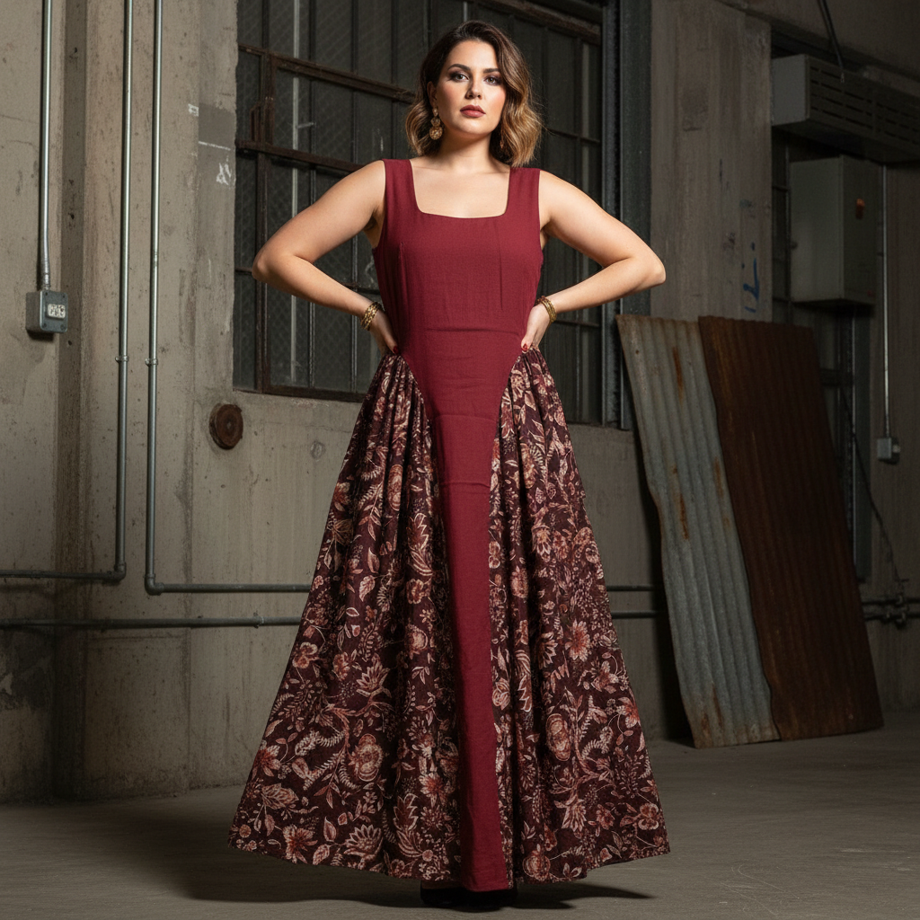 Vestido Carmesí - Exterior