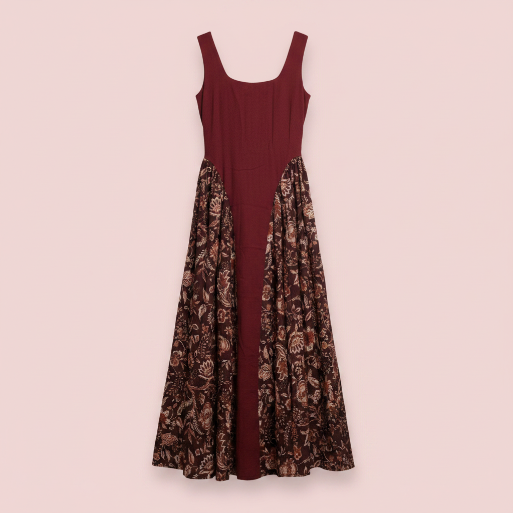 Vestido Carmesí - Producto solo