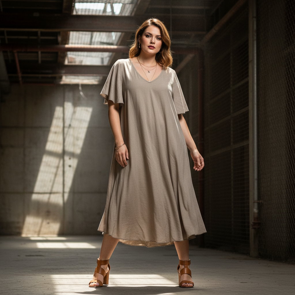 Vestido Duna - Exterior urbana