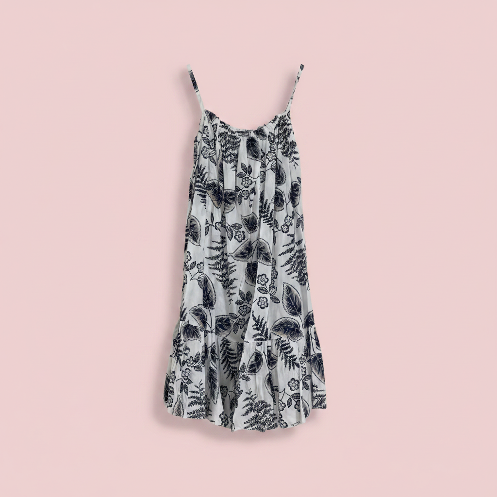 Vestido Fougère Azul Marino - Producto solo