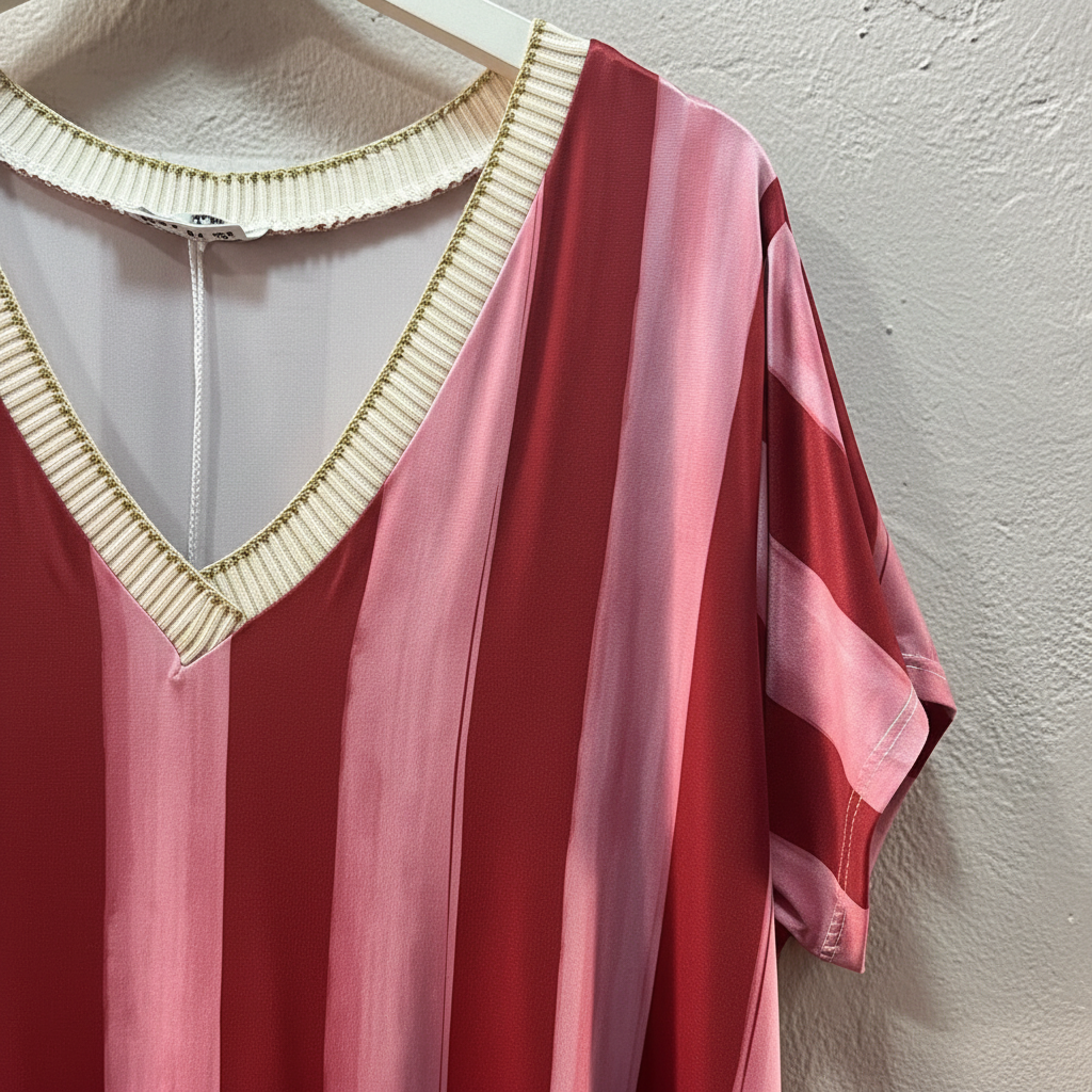 Vestido Fresa - Detalle