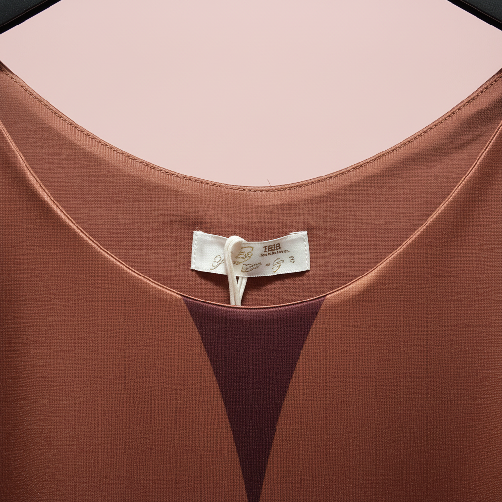 Vestido geométrico - Detalle