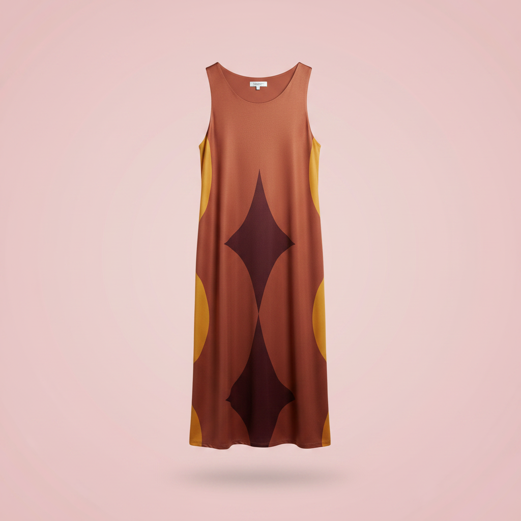 Vestido geométrico - Producto solo