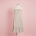 Vestido Gingham Beige - Producto solo