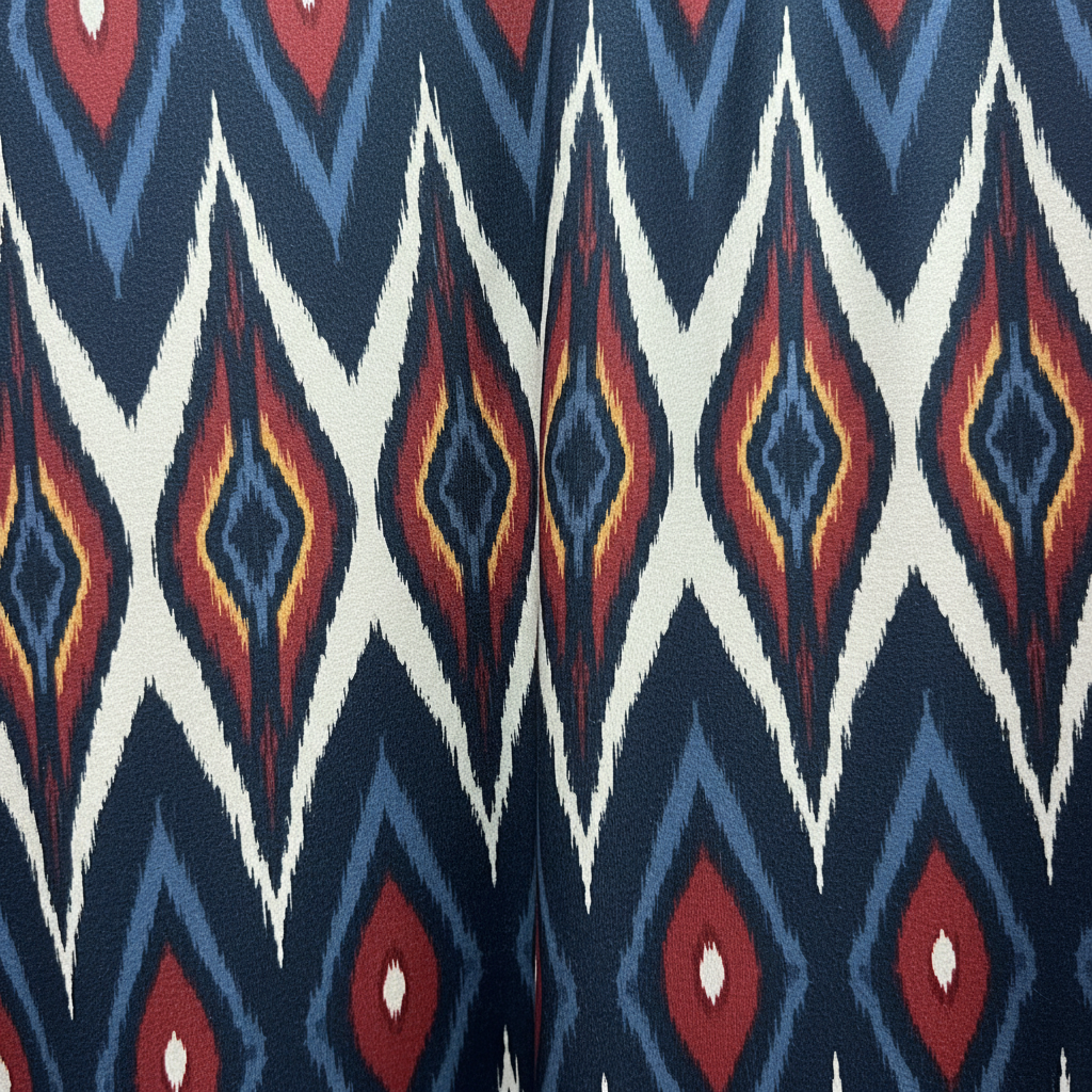 Vestido ikat - Detalle