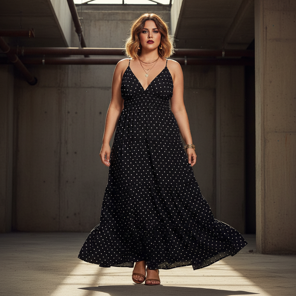 Vestido Lunaritos - Exterior urbana