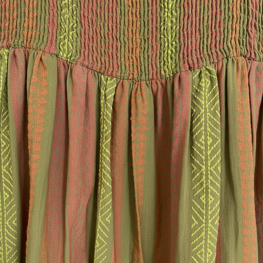 Vestido Ndebele detalle