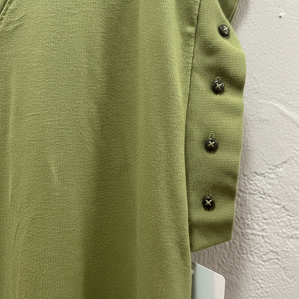 Vestido Oliva detalle