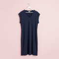 Vestido Oliva Navy percha