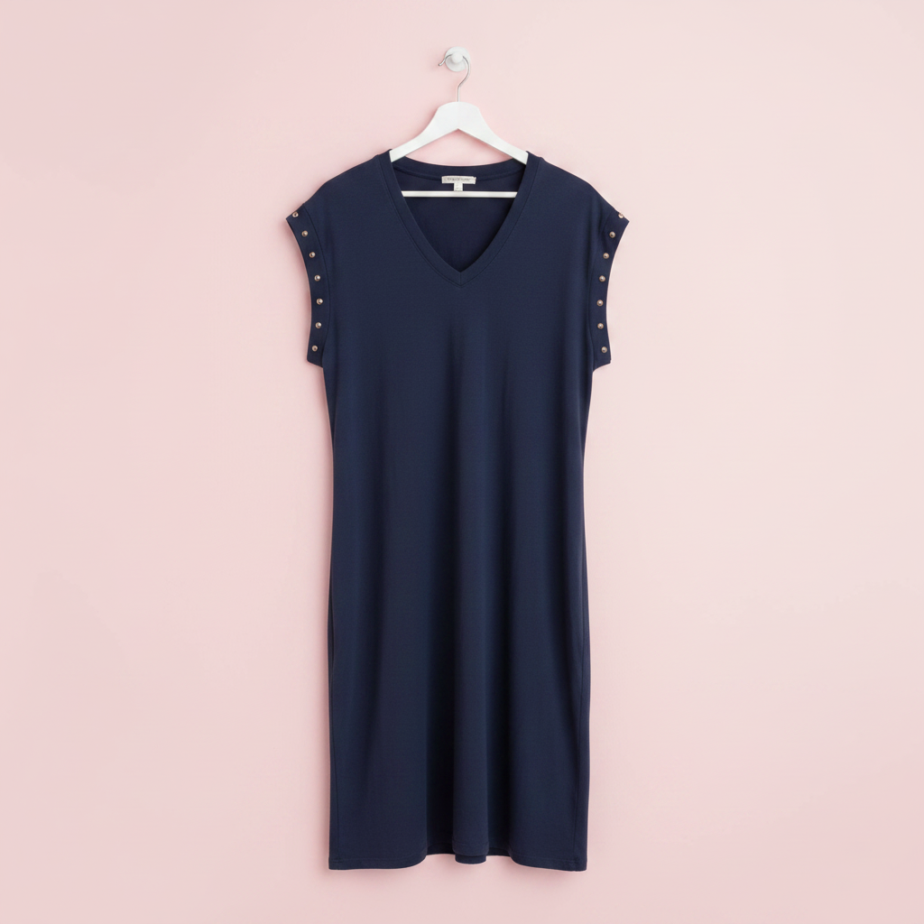 Vestido Oliva Navy percha