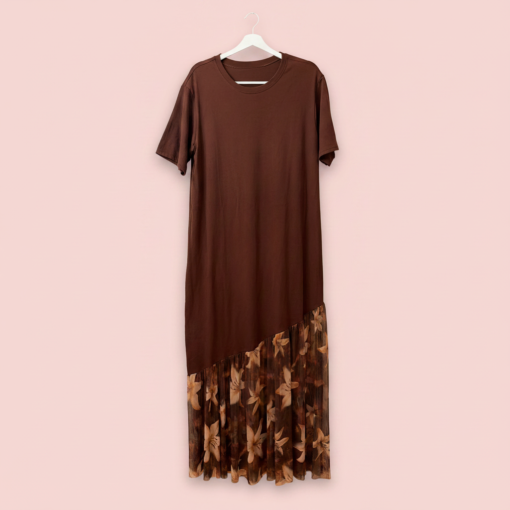 Vestido percha blanca