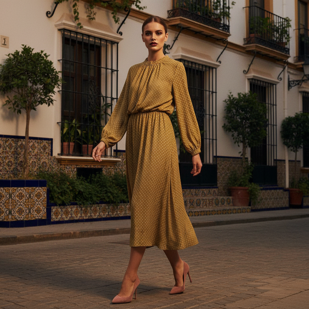 Vestido Rosalie lifestyle
