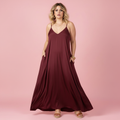 Vestido Scarlet - Granate