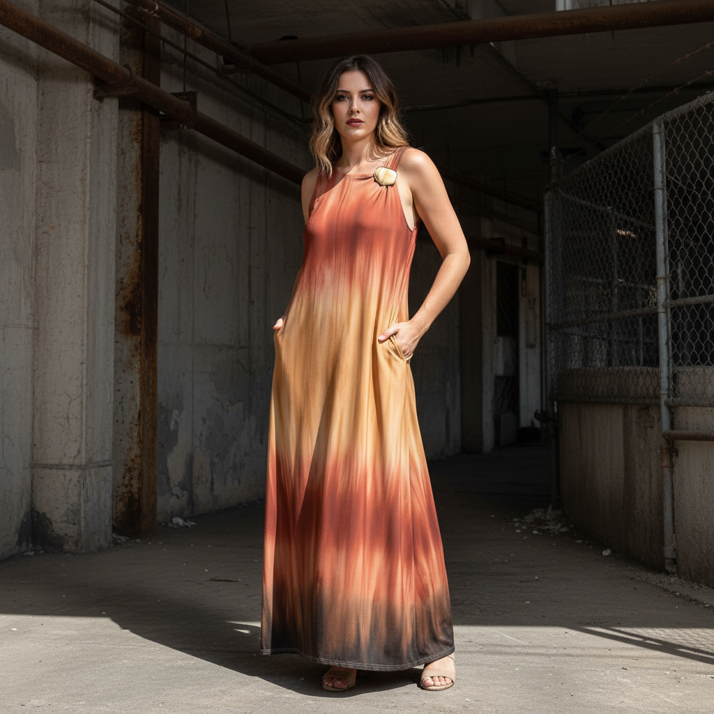 Vestido Solsticio - Exterior urbano