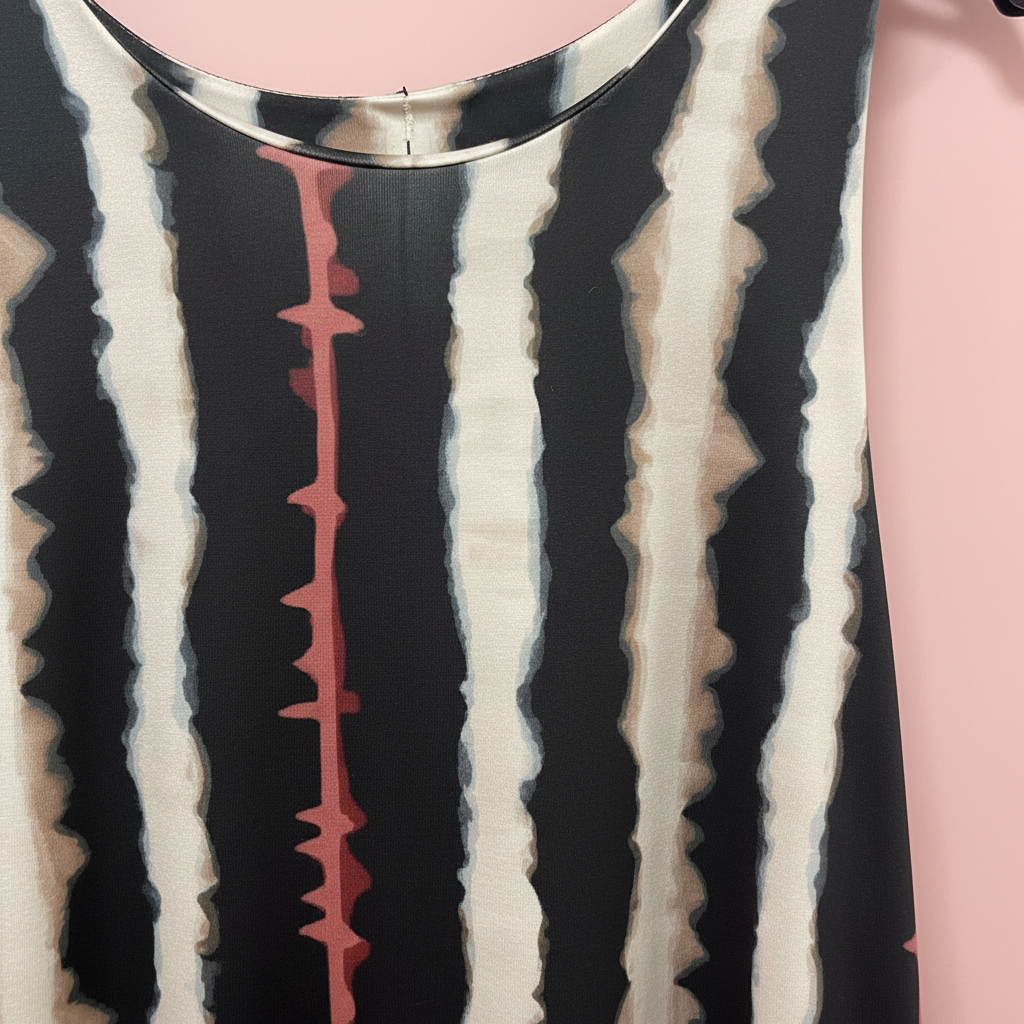 Vestido tie-dye - Detalle