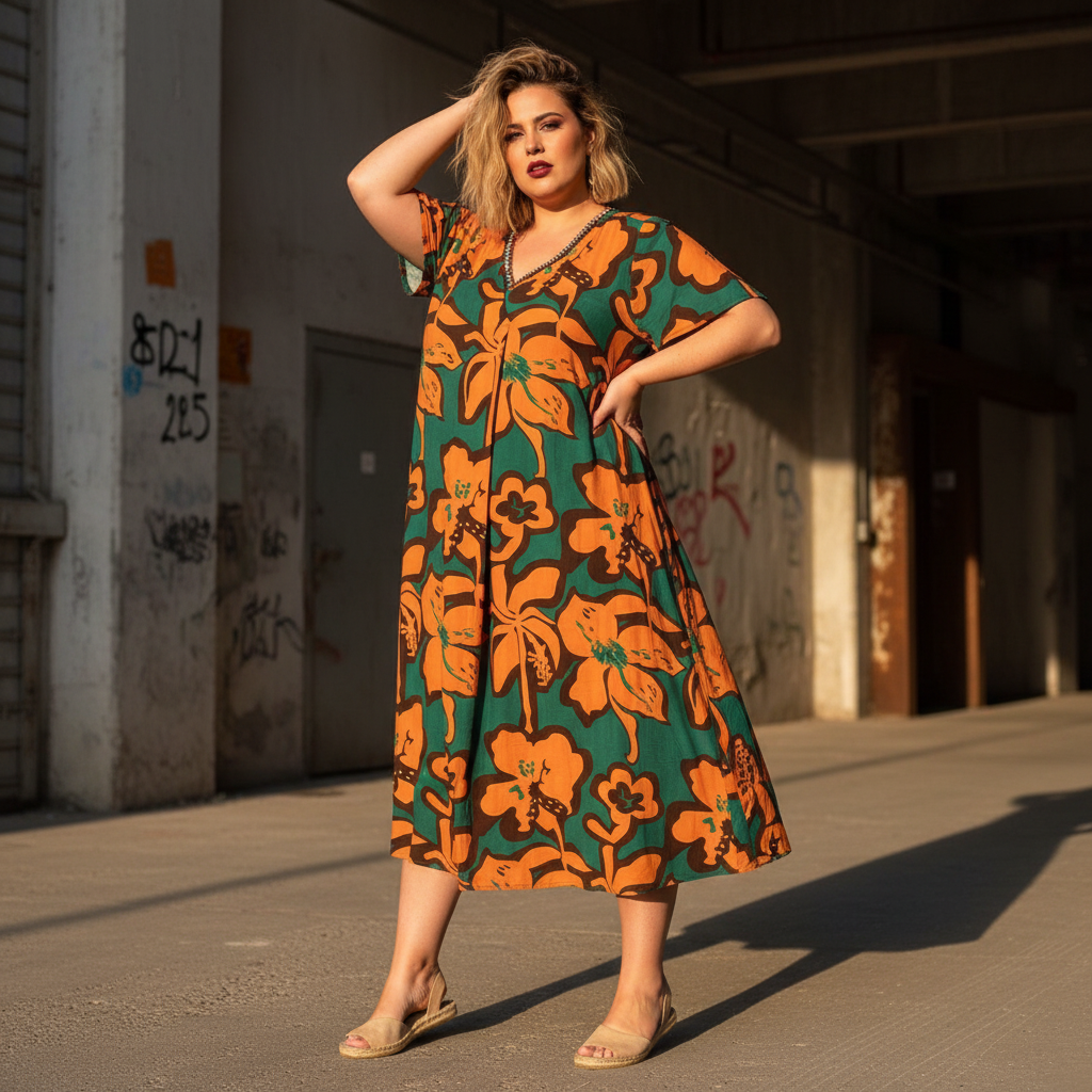 Vestido Trópico - Exterior urbana