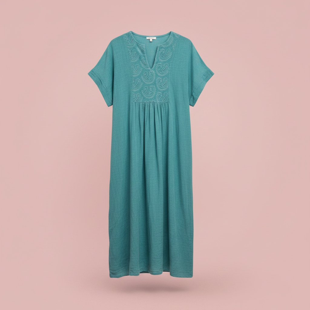 Vestido turquesa - Producto solo