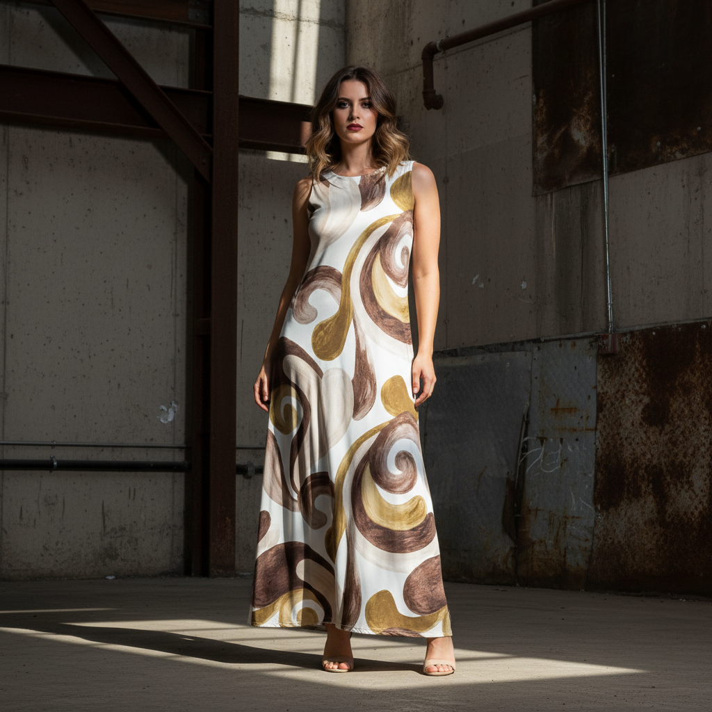 Vestido Umbra - Exterior urbano