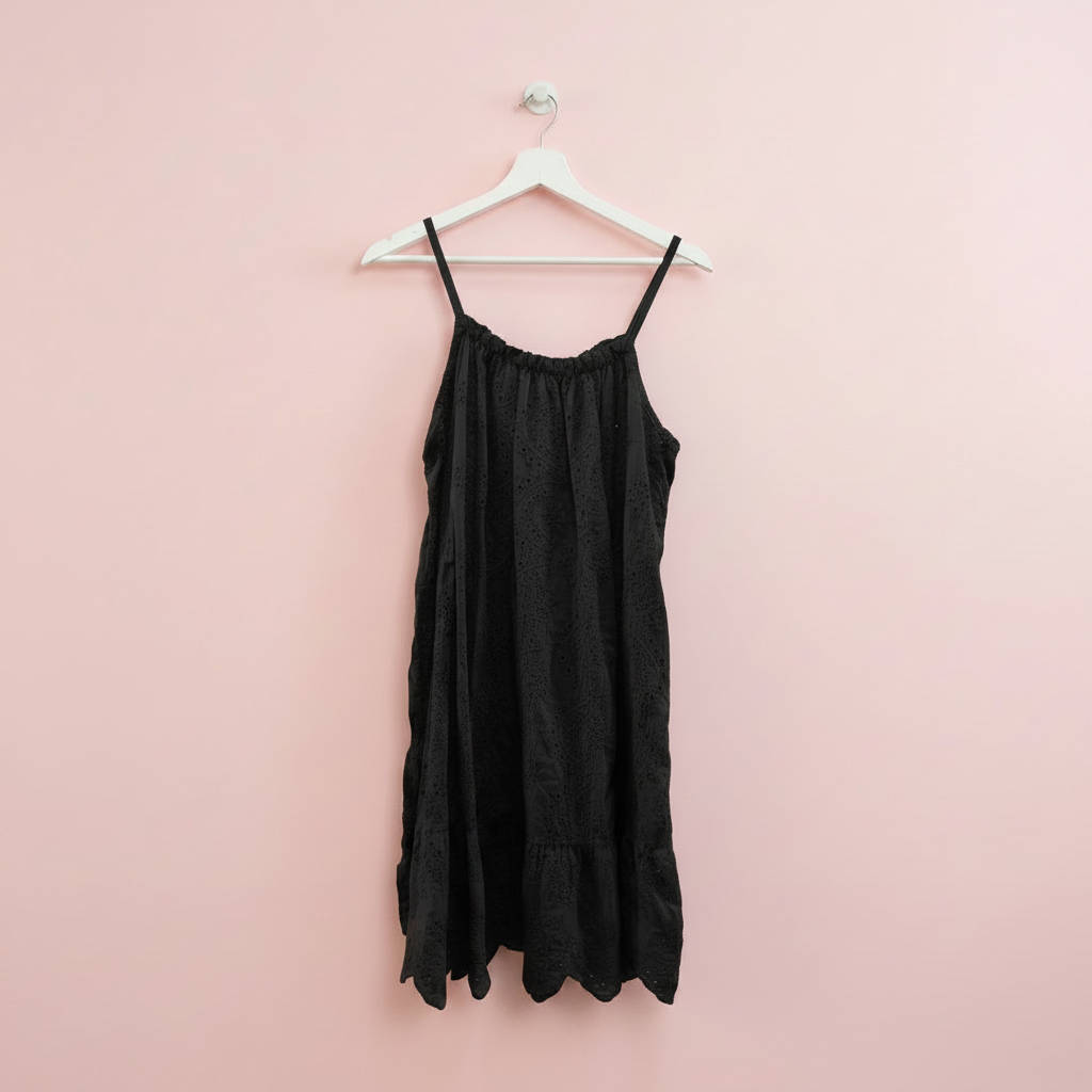 Vestido Vendimia Negro