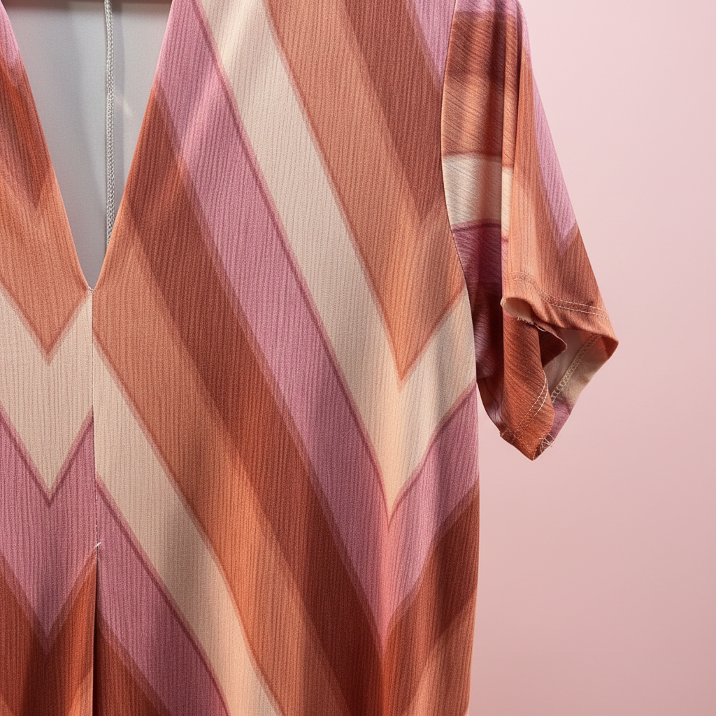 Vestido Zigzag - Detalle